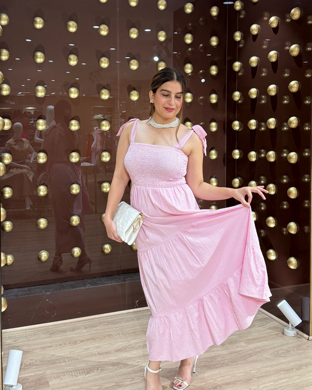 Boo strap dress