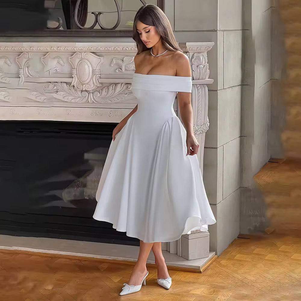 Off shoulder dress