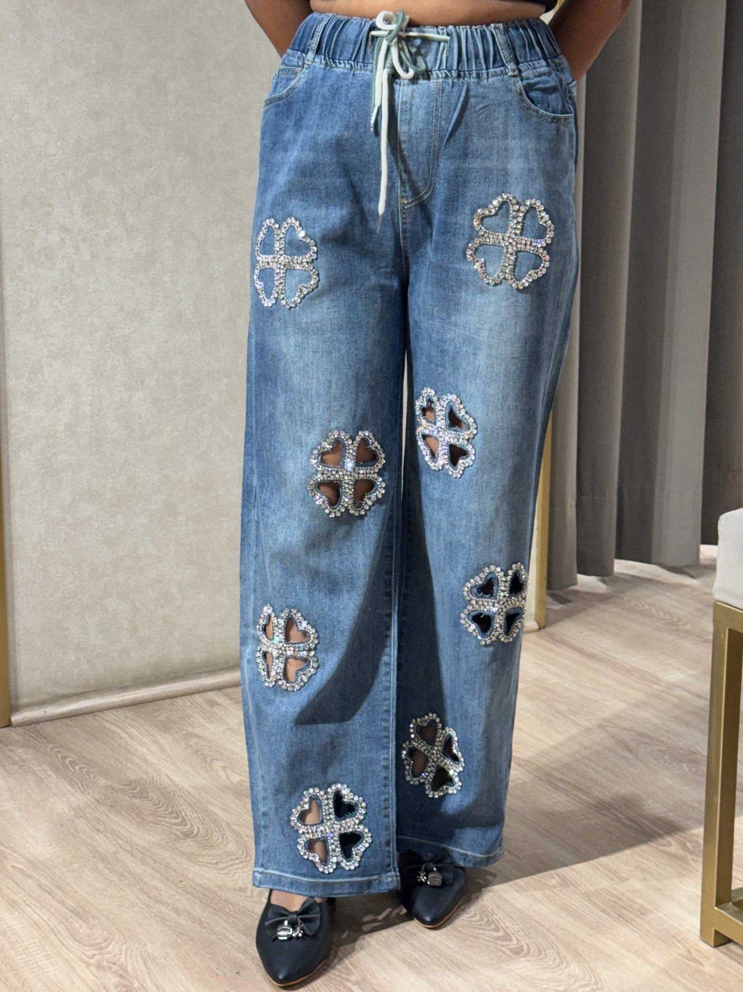 Quad heart Denims