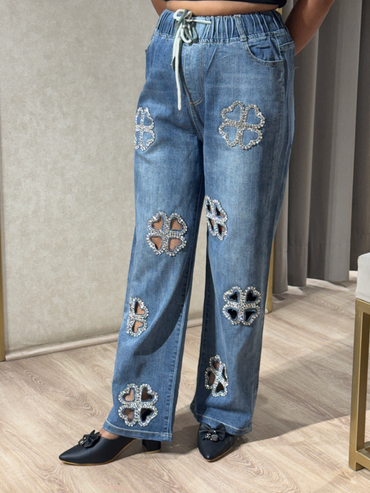 Quad heart Denims