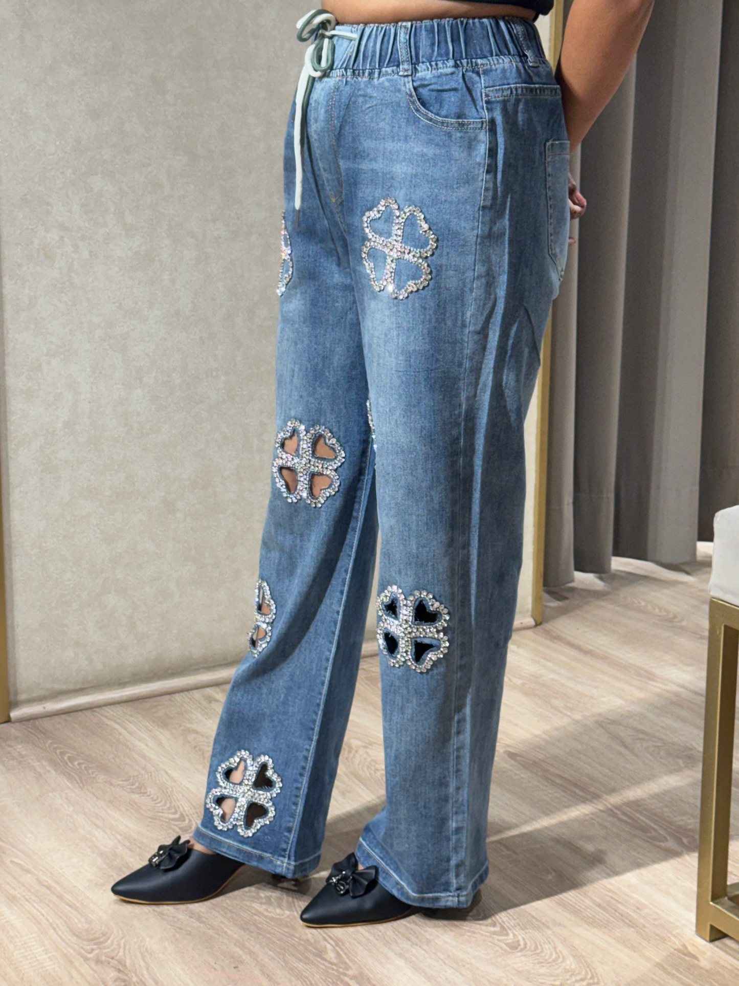 Quad heart Denims