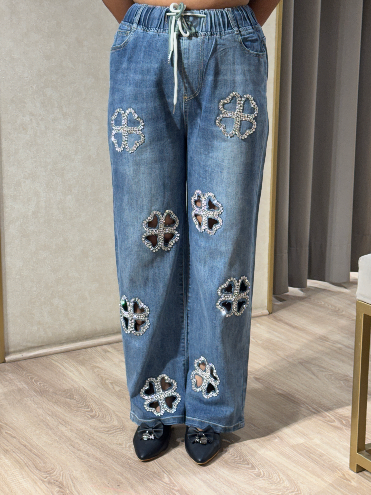 Quad heart Denims