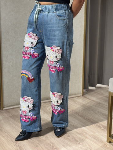 Teddy Pearl Denims