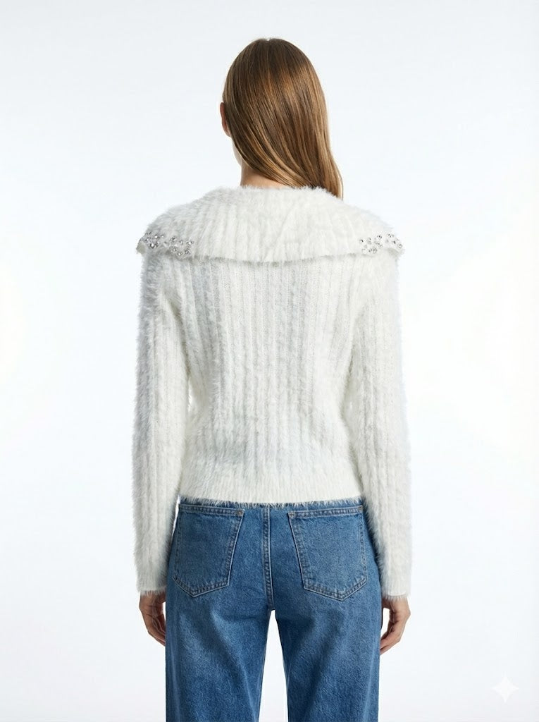Furry Sweater Top