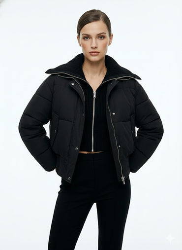 Big Collar Short Jacket