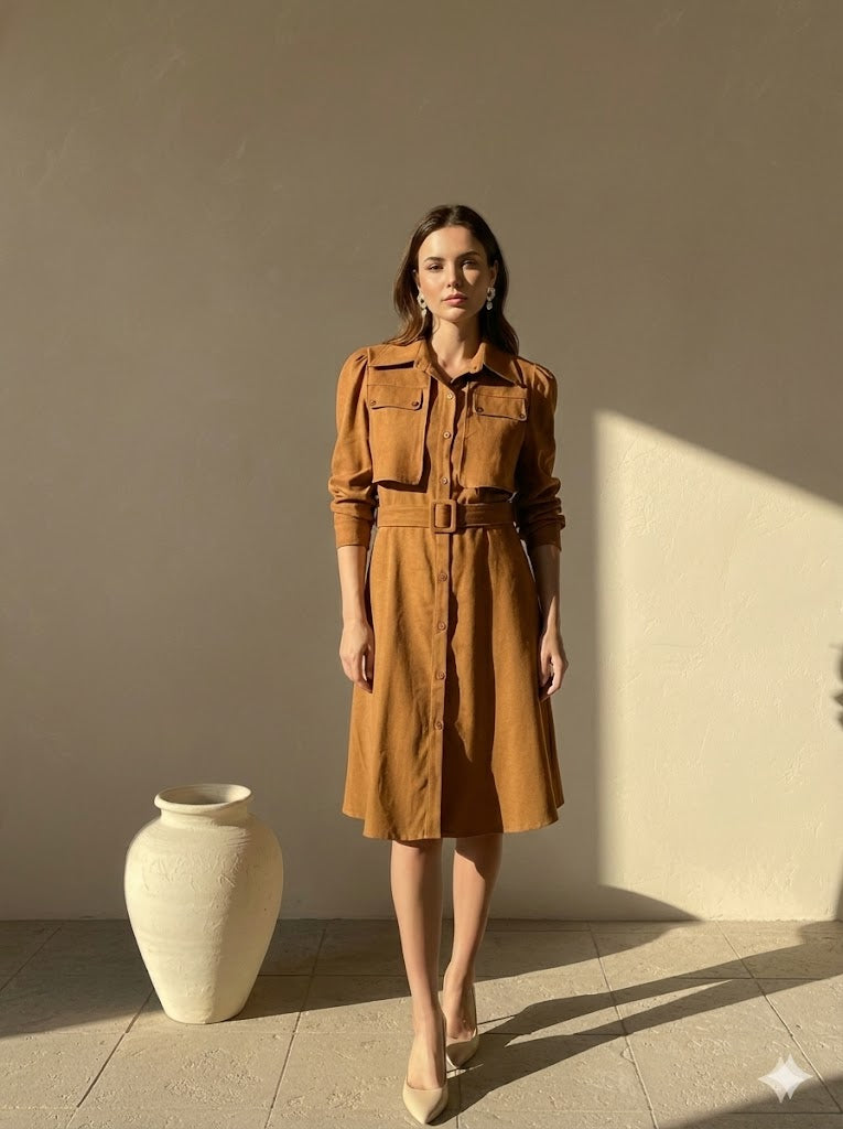 Shirt dress