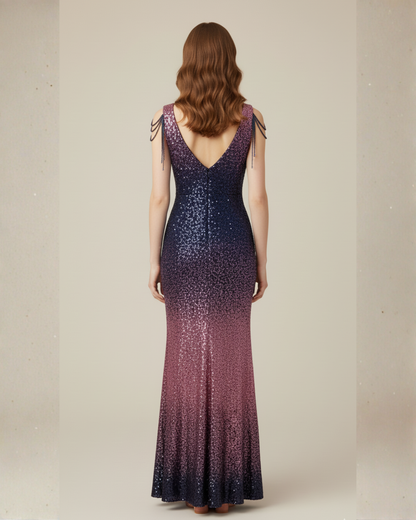 Metallic Multicolored Dress