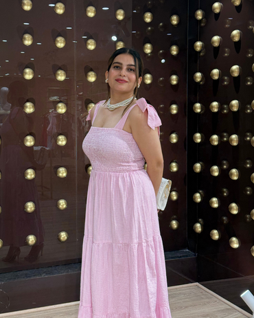 Boo strap dress