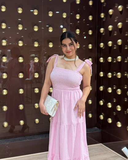 Boo strap dress