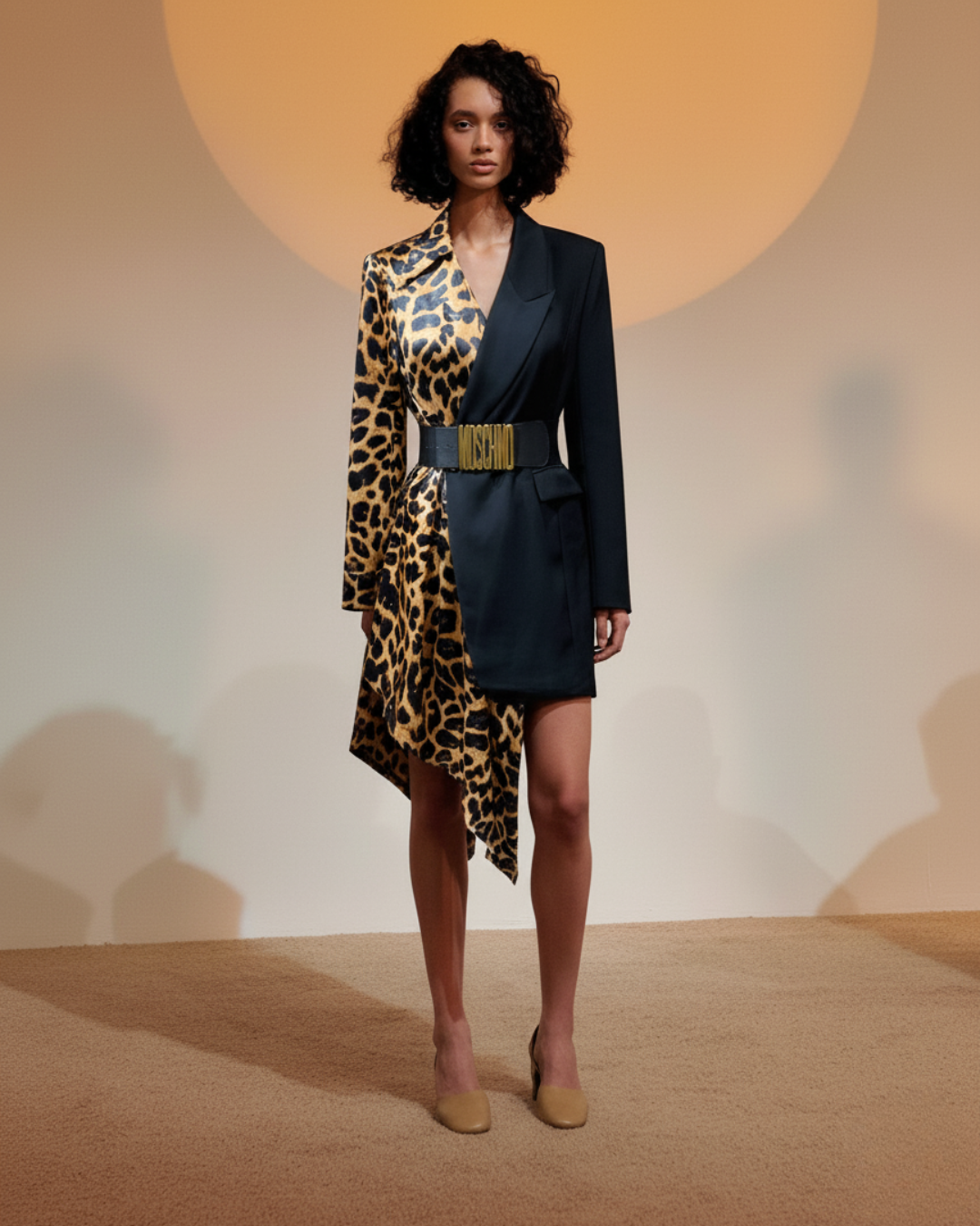 Leopard Blazer Dress