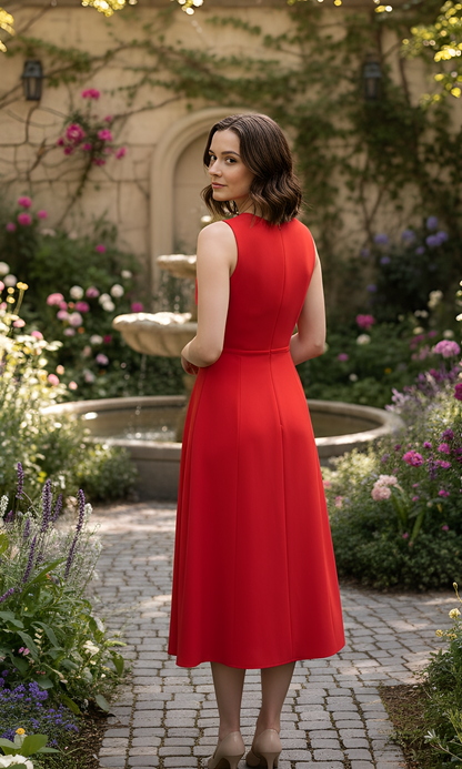 Perfect Red Dress