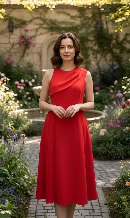 Perfect Red Dress
