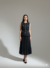 Long skirt with top