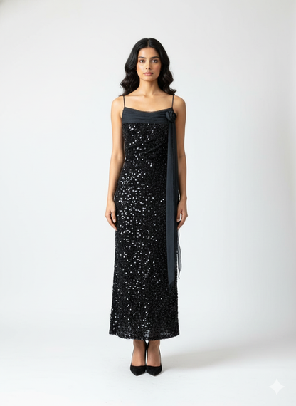 Rose Sequence Dress