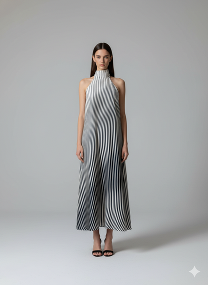 Stripe Gown