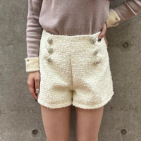 Textured shorts