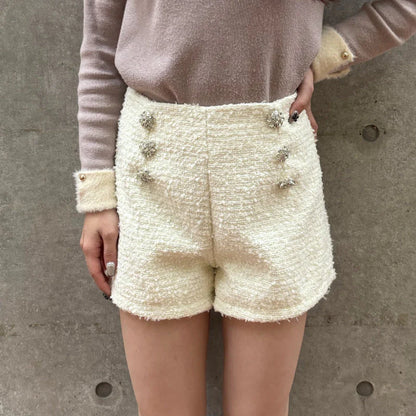 Textured shorts