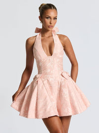 Tie back dress