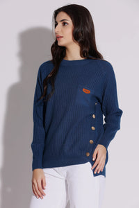 Ribbed Knit Sweater