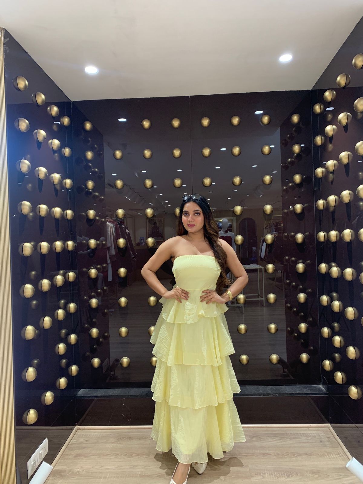 Strapless Cake Dress