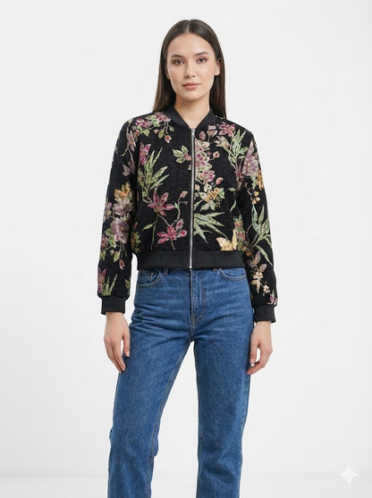 Floral Short Jacket