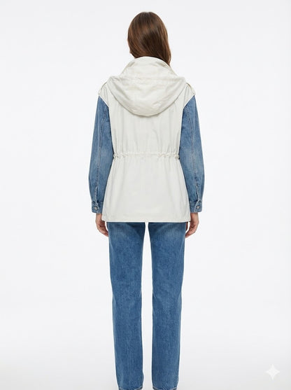 Sleveless Zipper Jacket