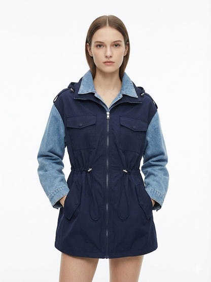 Sleveless Zipper Jacket