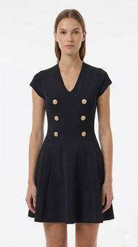 Buttoned Dress