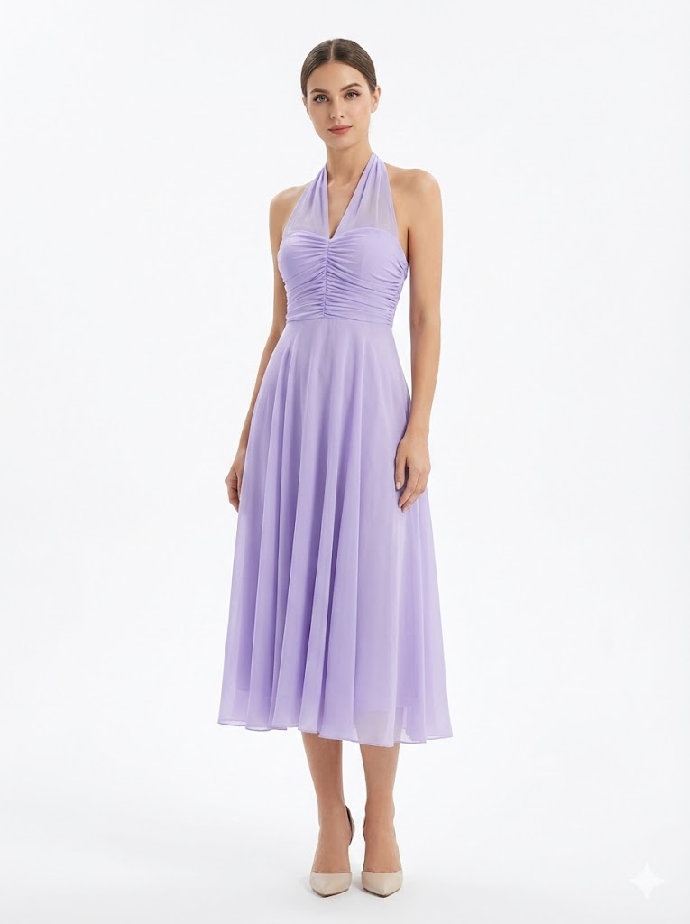 Back Tied Dress
