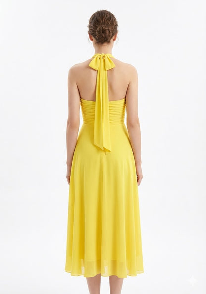 Back Tied Dress