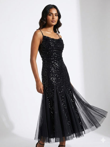 Sparkle Net dress