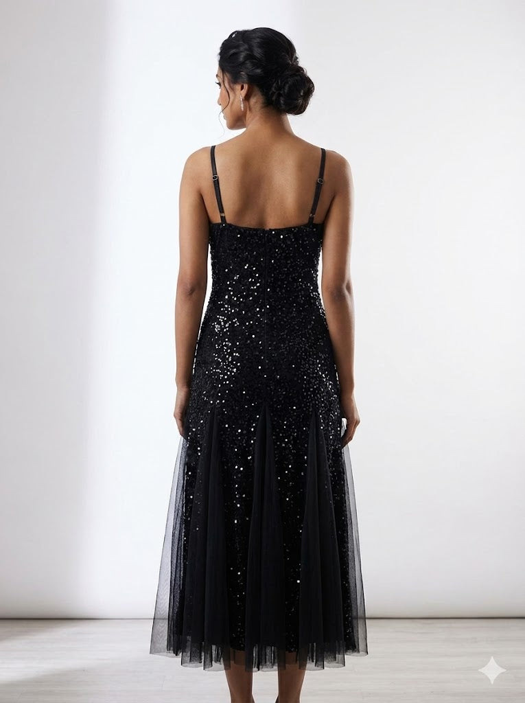 Sparkle Net dress
